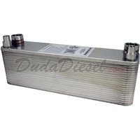 B3-23A 40 plate heat exchanger stainless steel copper brazed 3/4" Female x 1/2" Copper Sweat